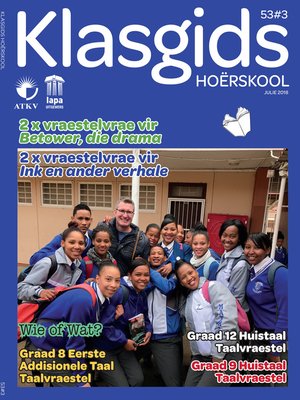 cover image of Klasgids Julie 2018 Hoërskool